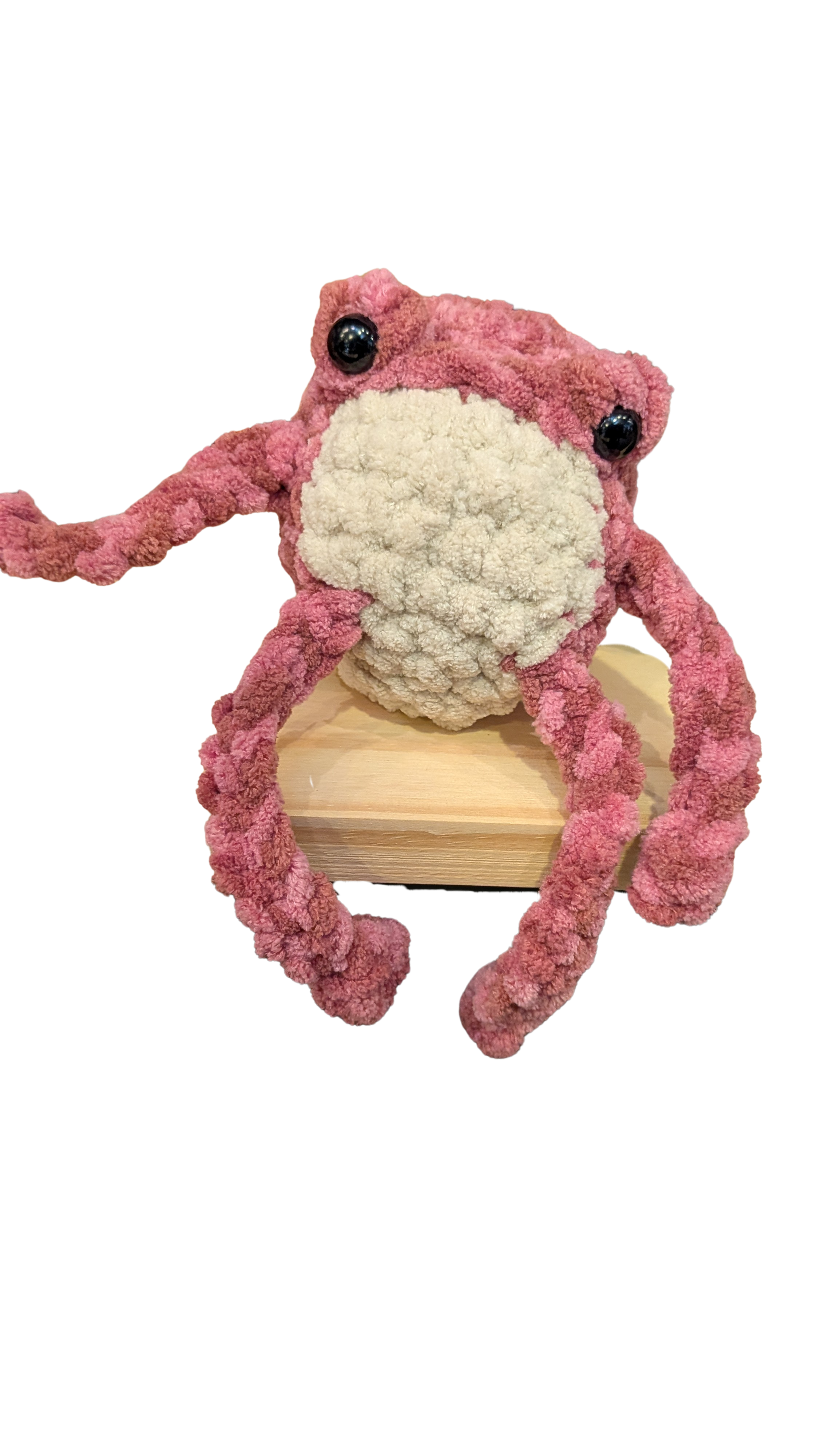 Crochet Grumpy Frog