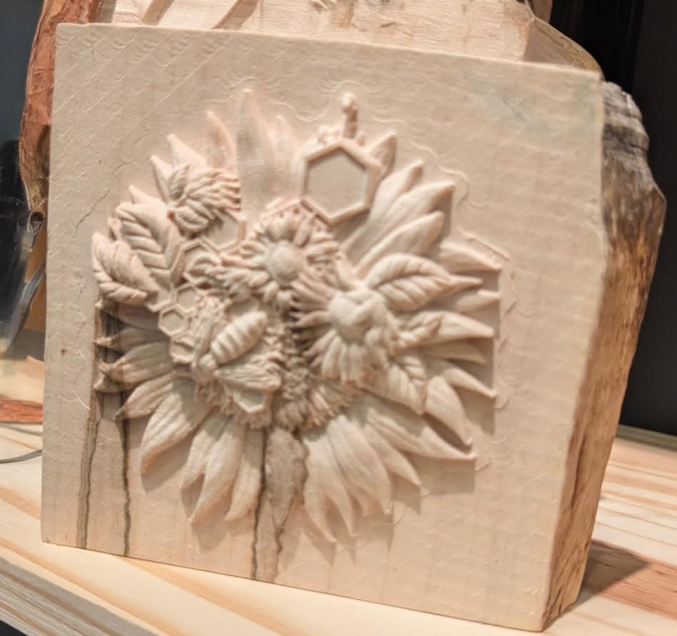 Decorative Wood Block