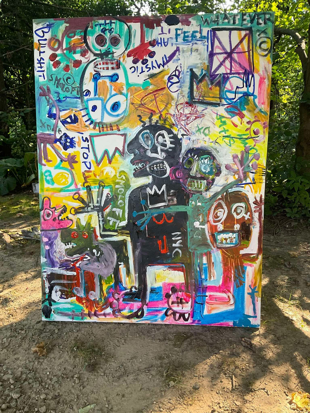Graffiti Faces in Color