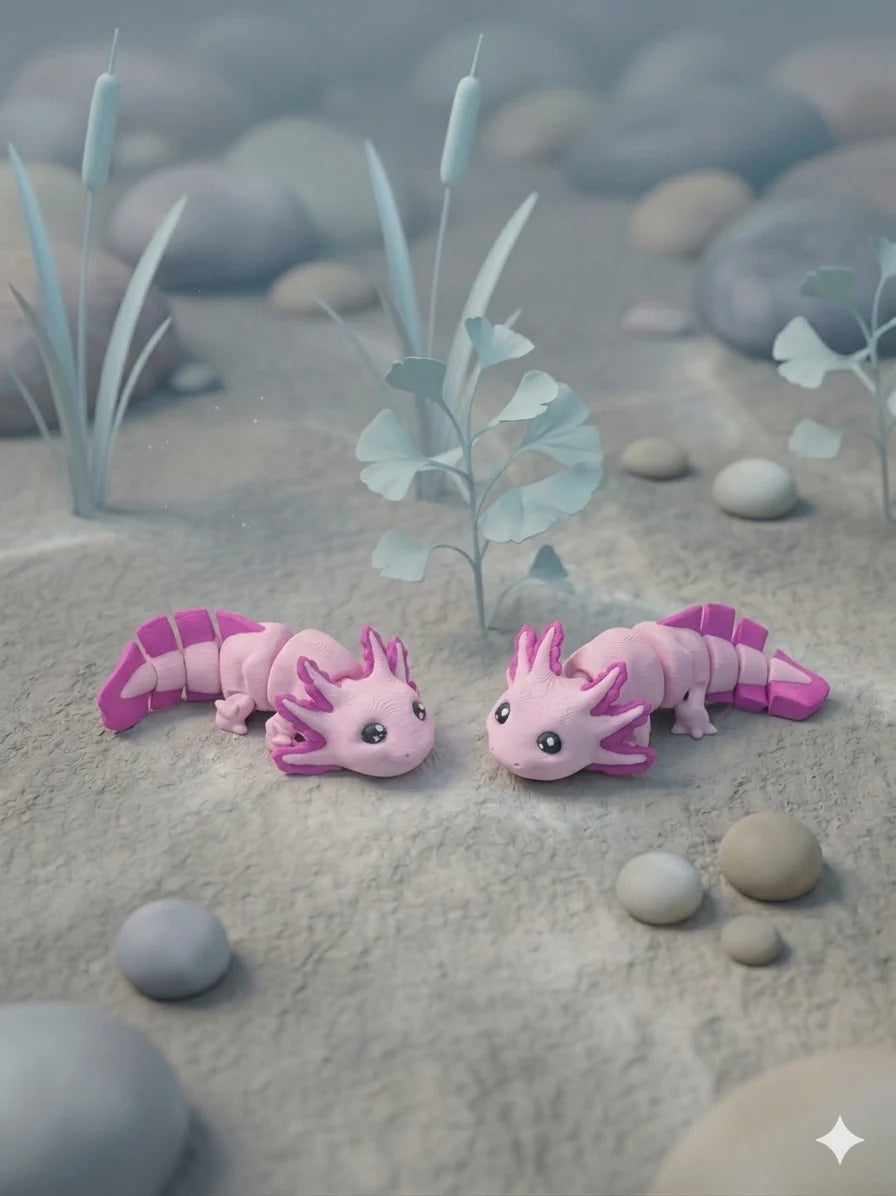 Articulated Small Axolotl