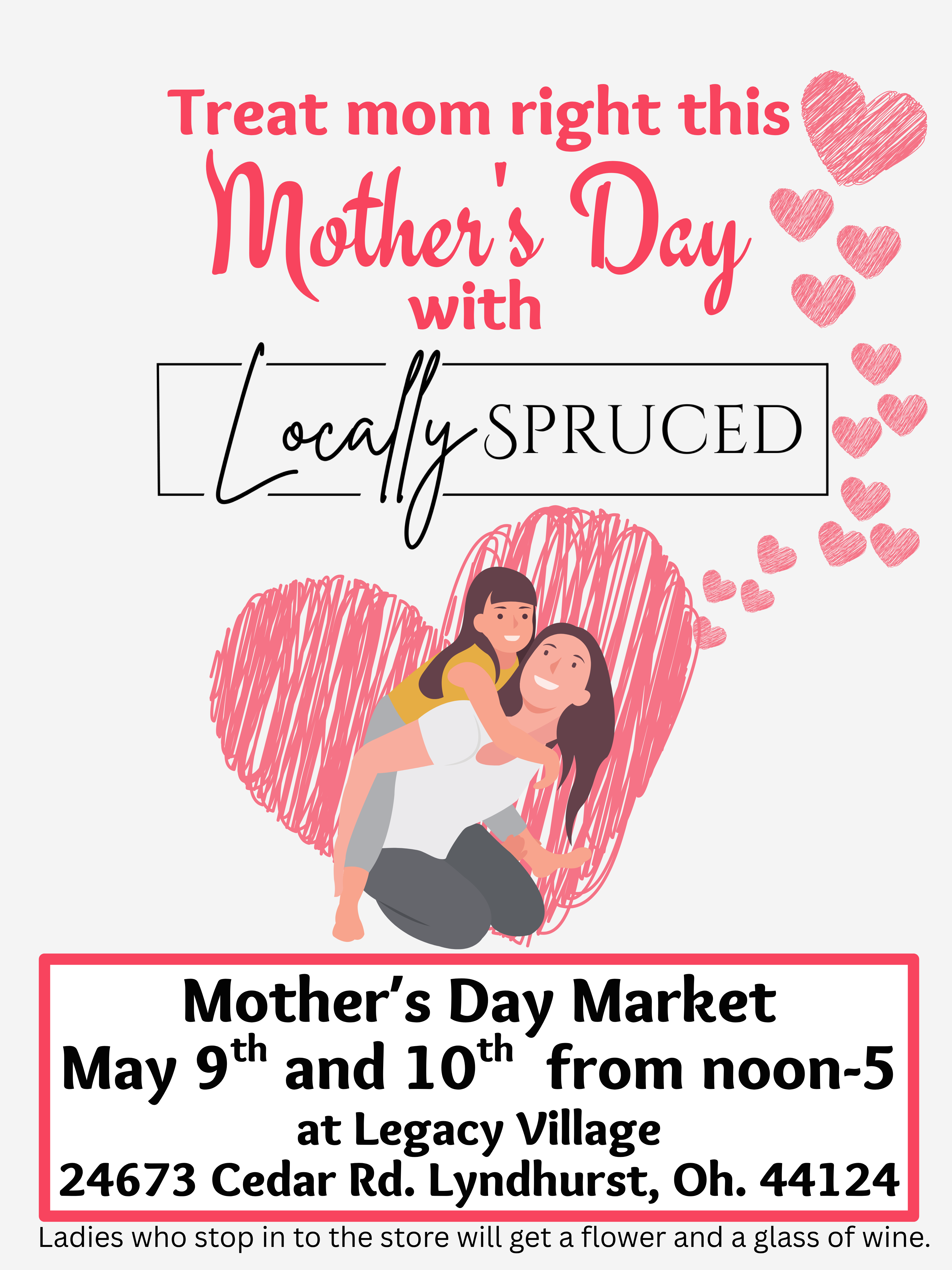 Locally Spruced Mother's Day Market