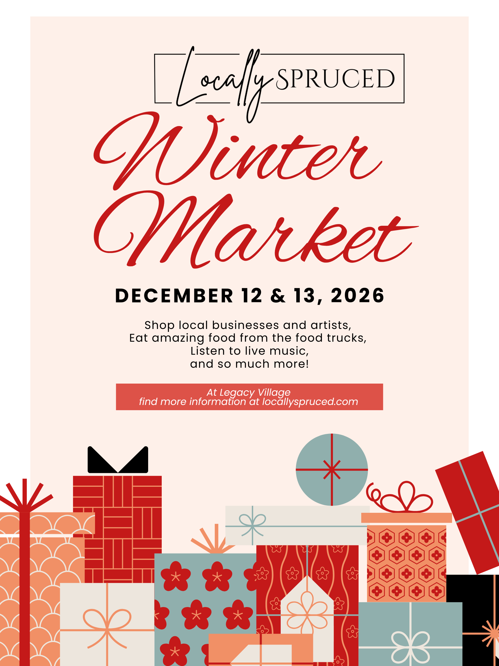 The Locally Spruced Winter Market