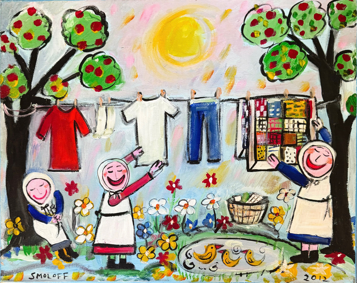 Amish Laundry Day