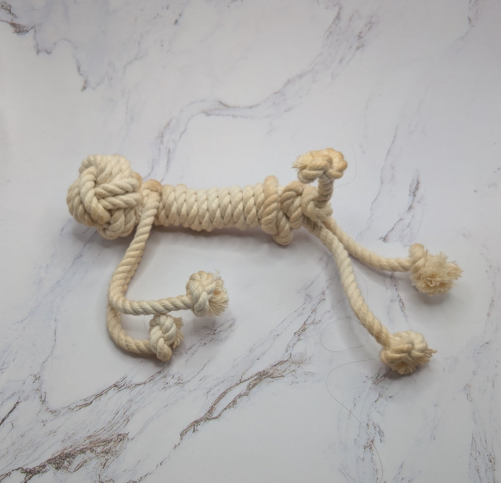 Brown Ropes Toy 100% Cotton Rope Toys – Locally Spruced