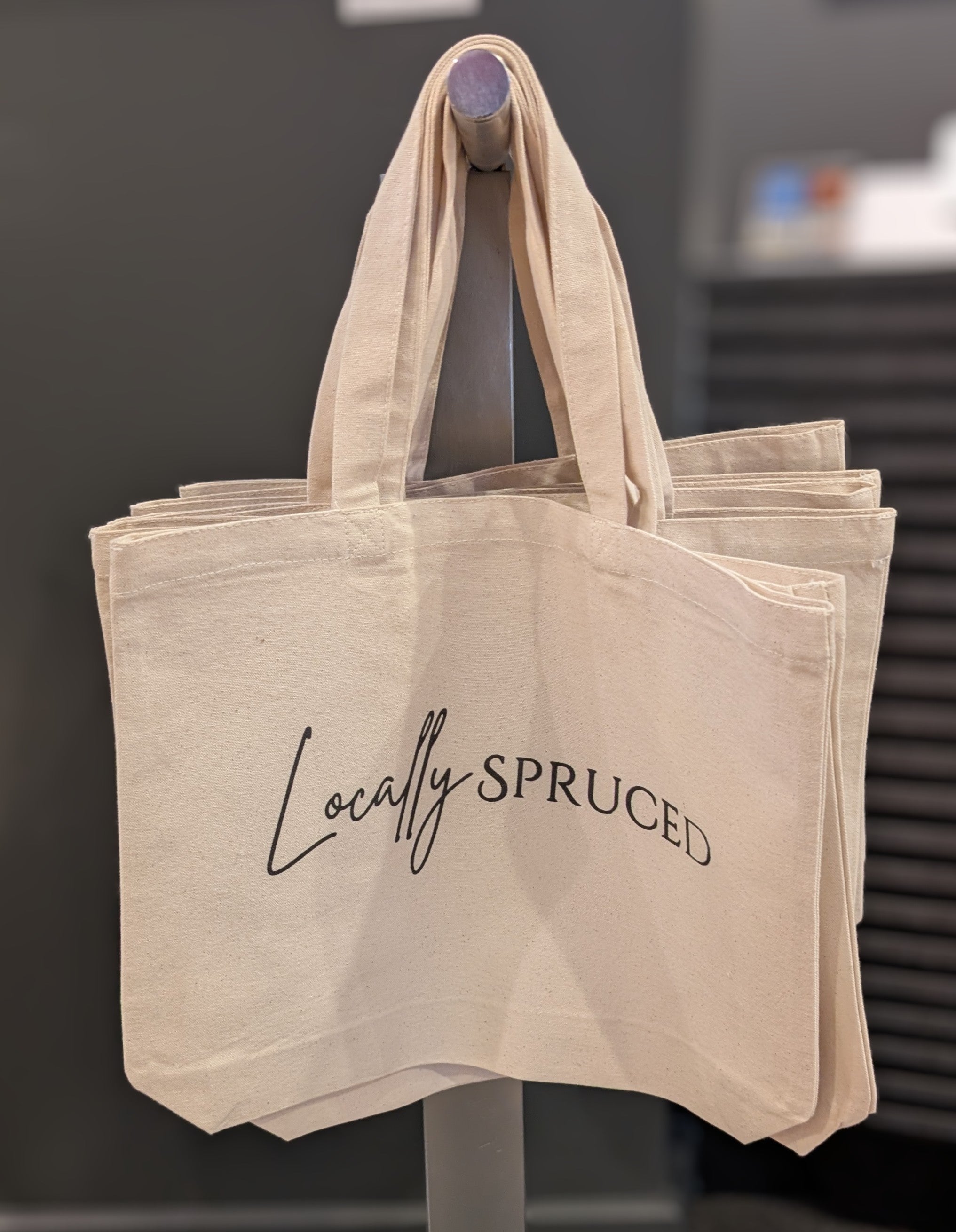 Locally Spruced Tote
