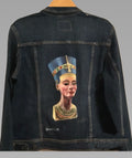 Queen Nefertiti Denim Jacket Women's size large