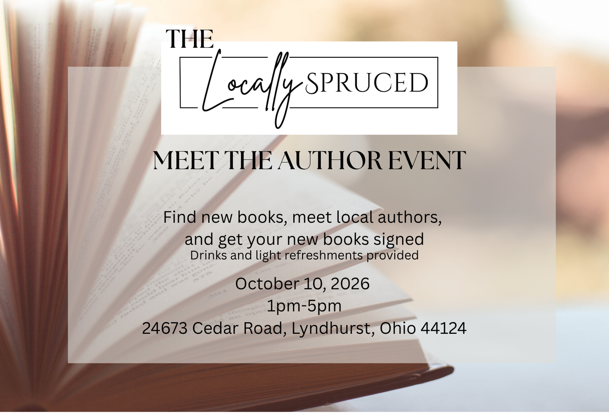 The Locally Spruced Meet the Author Event