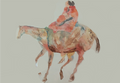 Horse back